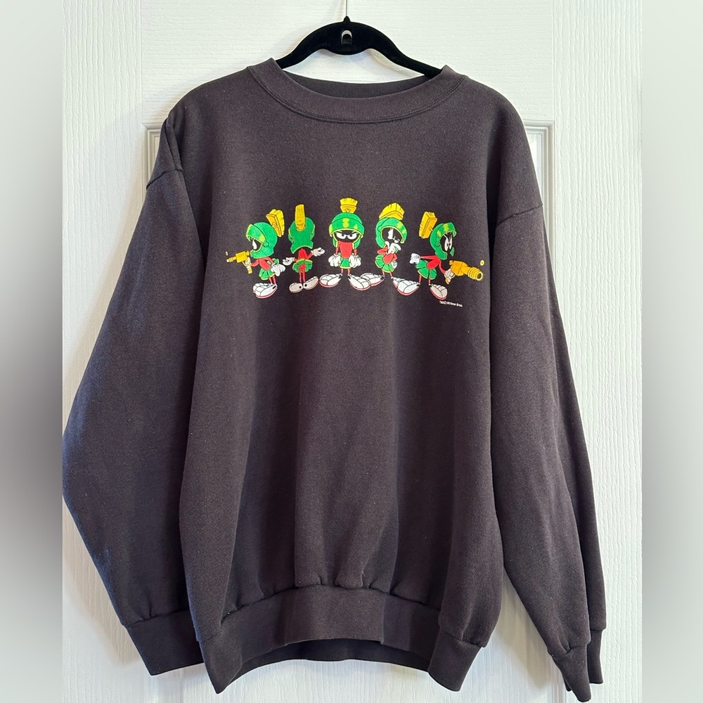 Vintage 1993 Looney Tunes Marvin the Martian Crewneck